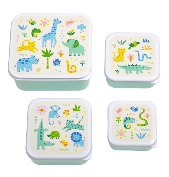 Boite à collation jungle