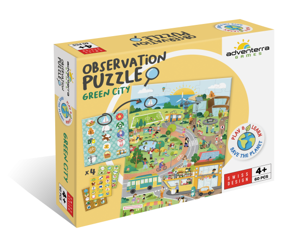 Puzzle Green City 4+