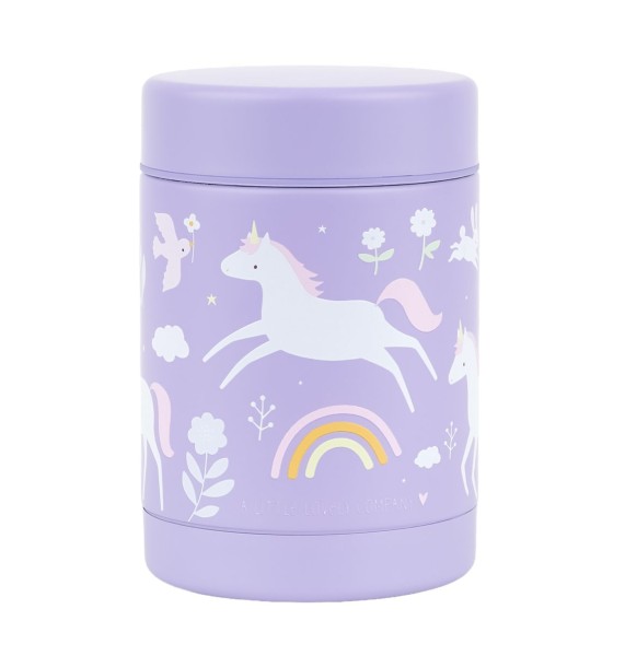 bocal en acier inoxydable rêves de licorne