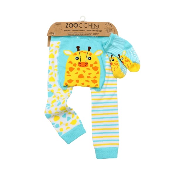 Leggings & chaussettes - Jaime la girafe - 6-12 M