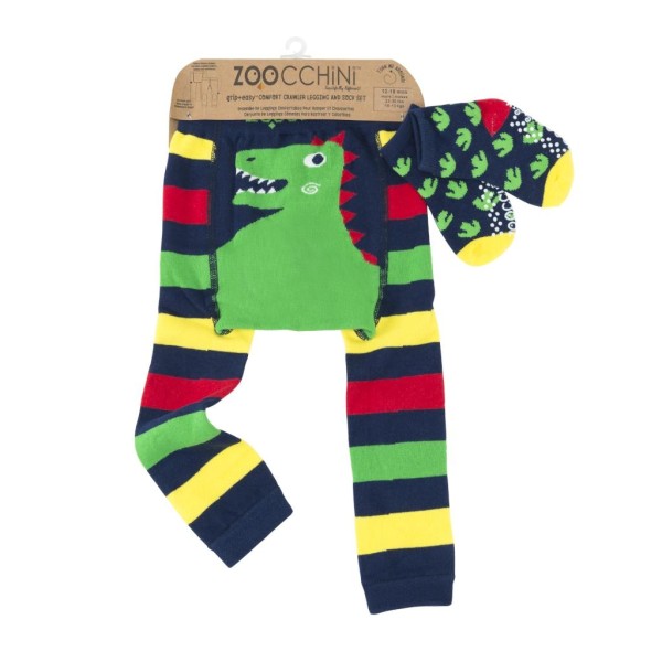 Leggings & chaussettes - dinosaure - 12-18 M