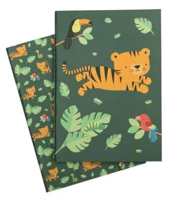 Carnets A5 tigre