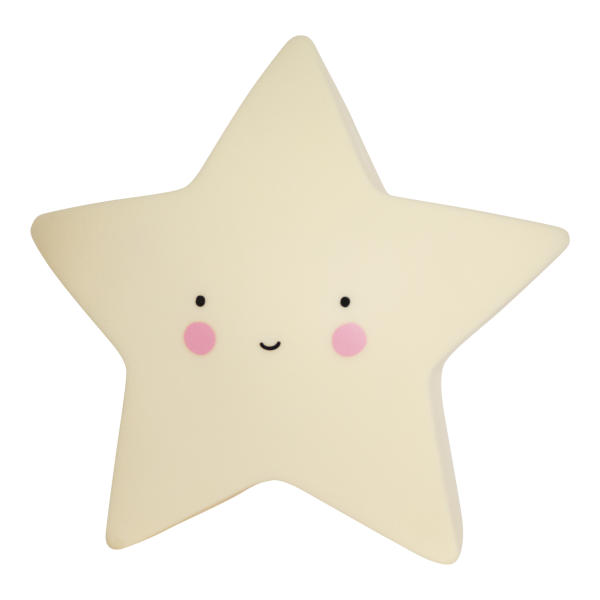 Petite veilleuse étoile - jaune