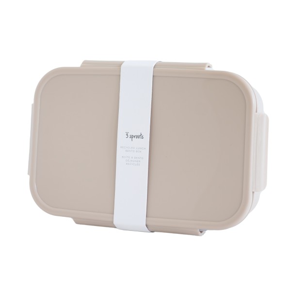 Boîte à déjeuner recyclée taupe