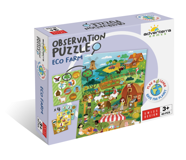 Puzzle Eco farm 3+