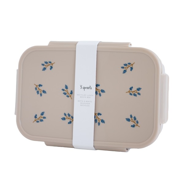 Boîte à déjeuner recyclée taupe / Myrtilles