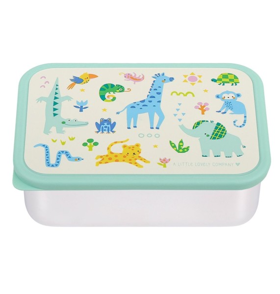 lunch box en acier inoxydable jungle