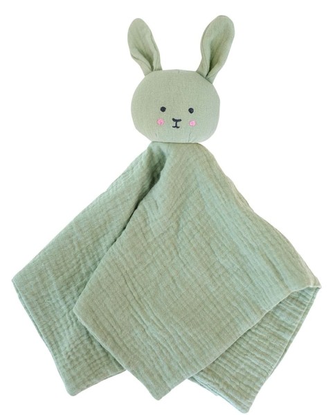 Doudou Lapin - vert
