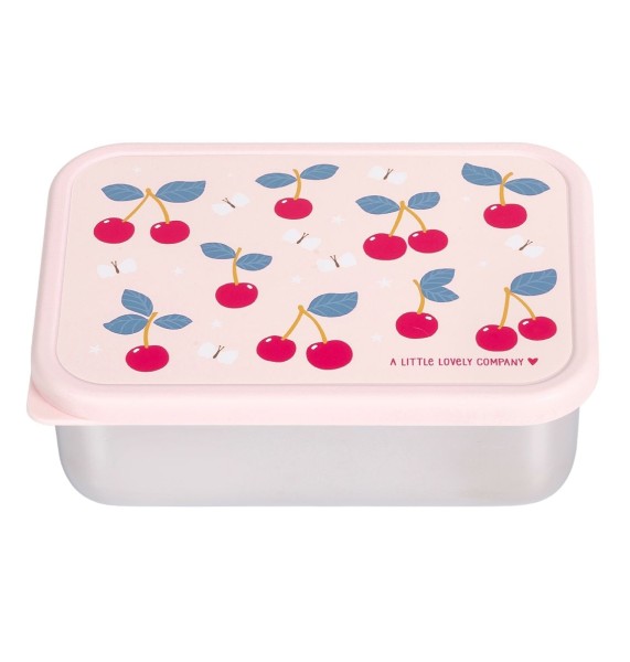 lunch box en acier inoxydable cerises