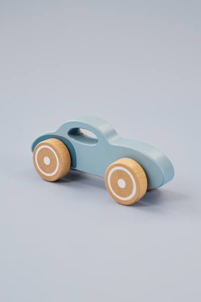 Voiture de sports bleue