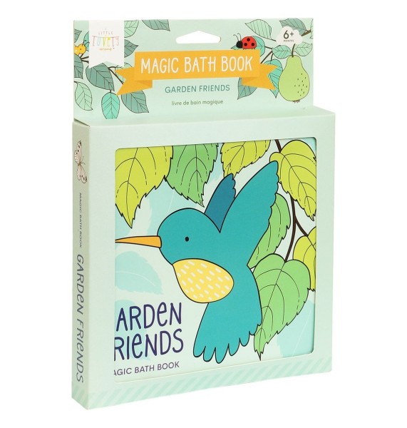 Livre de bain magique : Amis du jardin